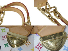 Load image into Gallery viewer, LOUISVUITTON ルイヴィトン モノグラム マルチカラー ウルスラ ブロン ハンドバッグ PVC ヌメ革 M40123 マルチカラー 美品 中古 4b000991
