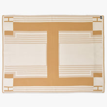 画像をギャラリービューアに読み込む, 極美品 HERMES エルメス ブレード アヴァロン ブランケット ベージュ ブラウン ウール カシミヤ 中古 4b010045