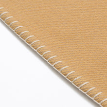 画像をギャラリービューアに読み込む, 極美品 HERMES エルメス ブレード アヴァロン ブランケット ベージュ ブラウン ウール カシミヤ 中古 4b010045