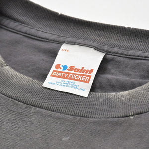 新品同様 SAINT MICHAEL セントマイケル 25SS 半袖Tシャツ SM-HR8-0000-015 サイズL ビーバス&バッドヘッド ヴィンテージ加工 中古 4a010068