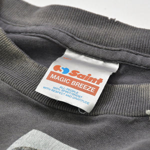 新品同様 SAINT MICHAEL セントマイケル × JAMIE REID ジェイミー リード 半袖Tシャツ SM-MK8-0000-C01 サイズL ブラック 中古 4a010071