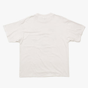 極美品 SAINT MICHAEL セントマイケル × A BATHING APE アベイシングエイプ 半袖Tシャツ SM-MK1-0000-C34 サイズL ホワイト 中古 4a010072