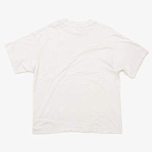 Very Good Condition SAINT MICHAEL 26SS Short Sleeve T-shirt SM-MK8-0000-017 Size L Bunny Girl White Print Used 4a010073