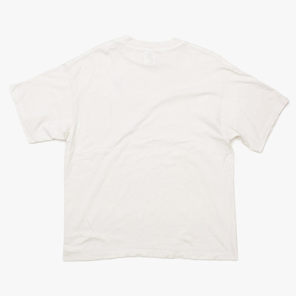 Very Good Condition SAINT MICHAEL 26SS Short Sleeve T-shirt SM-MK8-0000-017 Size L Bunny Girl White Print Used 4a010073