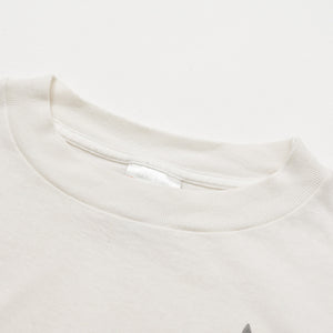 Very Good Condition SAINT MICHAEL 26SS Short Sleeve T-shirt SM-MK8-0000-017 Size L Bunny Girl White Print Used 4a010073