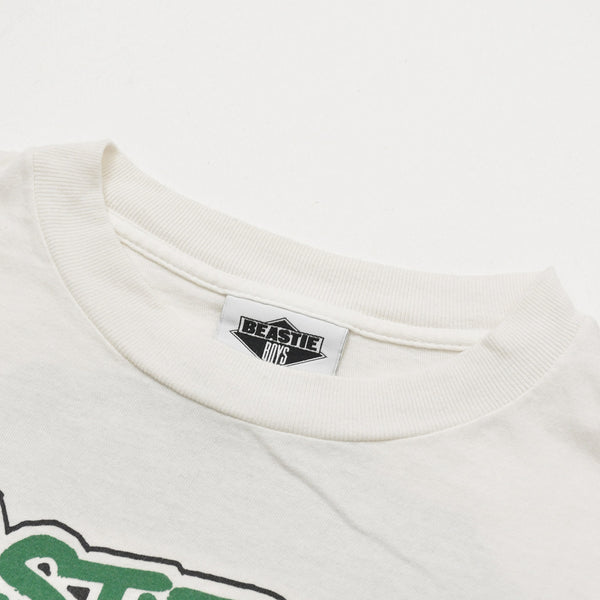 Very good condition SAINT MICHAEL Saint Michael × BEASTIE BOYS Beastie Boys short sleeve T-shirt SM-MK8-0000-C23 Size L White Used 4a010074