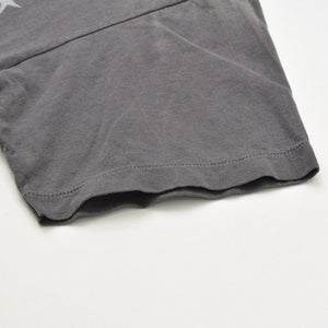 新品同様 SAINT MICHAEL セントマイケル DELICATE BULLSHIT 半袖Tシャツ SM-HR8-0000-003 サイズS ブラック ヴィンテージ加工 中古 4a010075