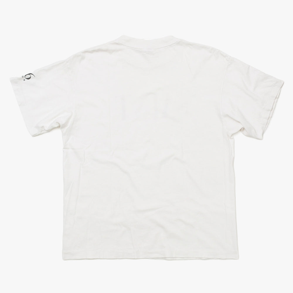 新品同様 SAINT MICHAEL セントマイケル 24AW 半袖Tシャツ SM-YS1-0000-007 サイズM ホワイト マルチカラー 中古 4a010076