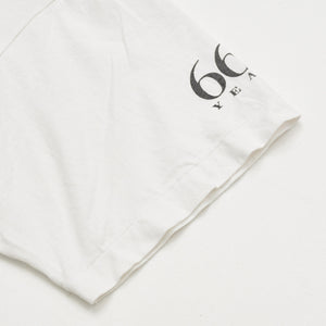 新品同様 SAINT MICHAEL セントマイケル 24AW 半袖Tシャツ SM-YS1-0000-007 サイズM ホワイト マルチカラー 中古 4a010076