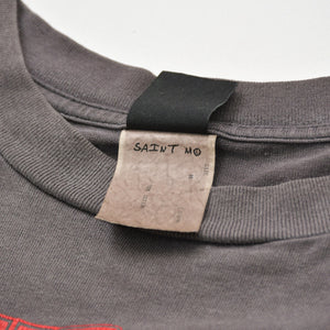新品同様 SAINT MICHAEL セントマイケル × DENIM TEARS デニムティアーズ 半袖Tシャツ SM-S22-0000-064 サイズS ヴィンテージ加工 中古 4a010077