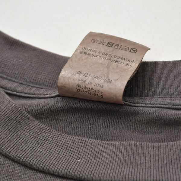 新品同様 SAINT MICHAEL セントマイケル × DENIM TEARS デニムティアーズ 半袖Tシャツ SM-S22-0000-064 サイズS ヴィンテージ加工 中古 4a010077