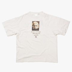 新品未使用 SAINT MICHAEL セントマイケル × JAMIE REID ジェイミー リード 半袖Tシャツ SM-MK8-0000-C04 サイズL アインシュタイン 中古 4a010080