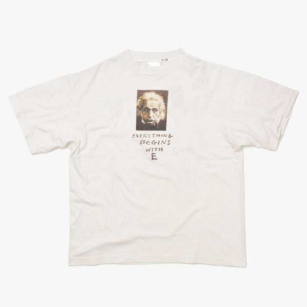 新品未使用 SAINT MICHAEL セントマイケル × JAMIE REID ジェイミー リード 半袖Tシャツ SM-MK8-0000-C04 サイズL アインシュタイン 中古 4a010080