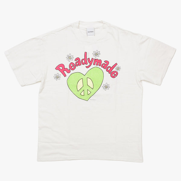 New and unused READY MADE 24SS short sleeve T-shirt RE-CO-WH-00-00-275 Size L White De La Soul Used 4a010082