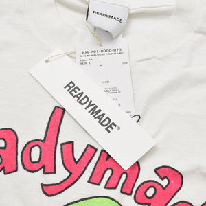 New and unused READY MADE 24SS short sleeve T-shirt RE-CO-WH-00-00-275 Size L White De La Soul Used 4a010082