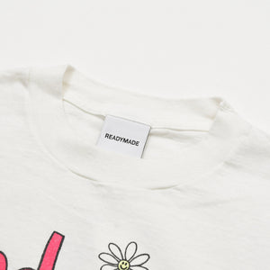 New and unused READY MADE 24SS short sleeve T-shirt RE-CO-WH-00-00-275 Size L White De La Soul Used 4a010082