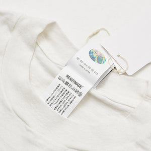 New and unused READY MADE 24SS short sleeve T-shirt RE-CO-WH-00-00-275 Size L White De La Soul Used 4a010082