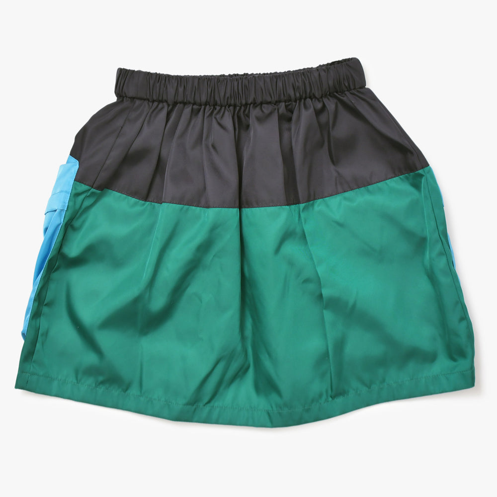 極美品 PRADA プラダ 20SS ナイロンミニスカート 21H853 S201 1V3M マルチカラー サイズ36 中古 4b010129