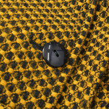 画像をギャラリービューアに読み込む, 極美品 Dior ディオール 総柄 セットアップ 7040NE83 イエロー ブラック ウール ナイロン キュプラ 中古 4b010144