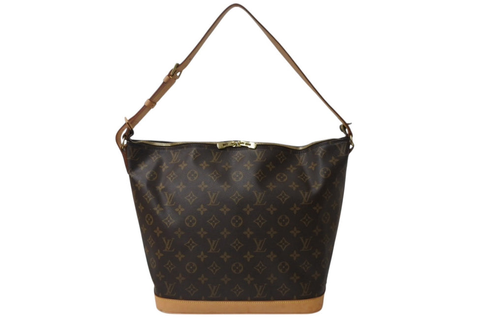 Very good condition LOUIS VUITTON Amfar Three Vanity Star M47275 Monogram PVC Leather Brown Used 4b001018