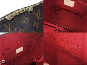Very good condition LOUIS VUITTON Amfar Three Vanity Star M47275 Monogram PVC Leather Brown Used 4b001018