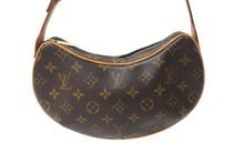 Load image into Gallery viewer, 極美品 LOUIS VUITTON ルイヴィトン モノグラム クロワッサン PM ハンドバッグ M51510 ブラウン ワンショルダー ロゴ 中古 4b001020