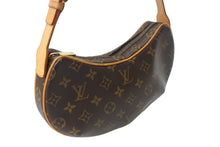 Load image into Gallery viewer, 極美品 LOUIS VUITTON ルイヴィトン モノグラム クロワッサン PM ハンドバッグ M51510 ブラウン ワンショルダー ロゴ 中古 4b001020