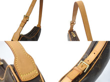 Load image into Gallery viewer, 極美品 LOUIS VUITTON ルイヴィトン モノグラム クロワッサン PM ハンドバッグ M51510 ブラウン ワンショルダー ロゴ 中古 4b001020