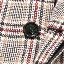 画像をギャラリービューアに読み込む, 新品同様品 CELINE セリーヌ プリンス オブ ウェールズ トレンチコート 2M382330D チェック コットン ウール ナイロン サイズ36 中古 4b010216