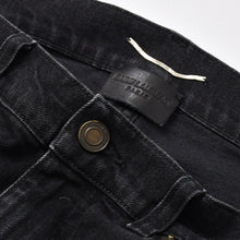 Load image into Gallery viewer, Saint Laurent Paris スキニーデニムパンツ Skinny Denim Pants コットン ブラック サイズ32 美品 中古 4b010238