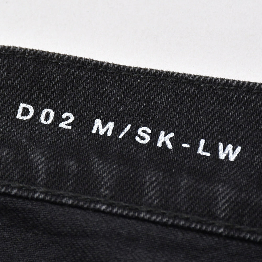 Saint Laurent Paris Skinny Denim Pants Cotton Black Size 32 Good Condition Used 4b010238