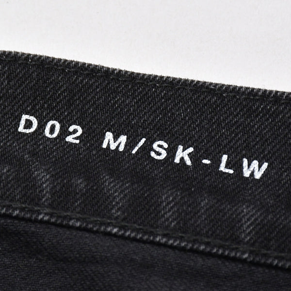 Saint Laurent Paris スキニーデニムパンツ Skinny Denim Pants コットン ブラック サイズ32 美品 中古 4b010238