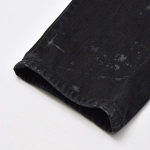 Saint Laurent Paris スキニーデニムパンツ Skinny Denim Pants コットン ブラック サイズ32 美品 中古 4b010238