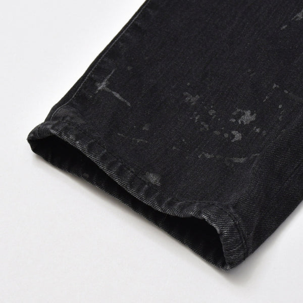 Saint Laurent Paris スキニーデニムパンツ Skinny Denim Pants コットン ブラック サイズ32 美品 中古 4b010238