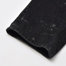 Load image into Gallery viewer, Saint Laurent Paris スキニーデニムパンツ Skinny Denim Pants コットン ブラック サイズ32 美品 中古 4b010238