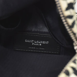 YVES SAINT LAURENT イヴサンローラン カイラ ミニショルダーバッグ 581700 ベイビーキャットレザー 美品 中古 4b010243