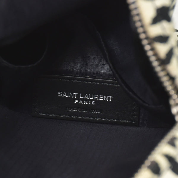 YVES SAINT LAURENT イヴサンローラン カイラ ミニショルダーバッグ 581700 ベイビーキャットレザー 美品 中古 4b010243