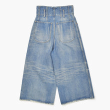 画像をギャラリービューアに読み込む, CELINE セリーヌ ジャンボ ハイウエスト ワイドデニムパンツ レディース ジーンズ 25 インディゴブルー 美品 中古4b010253