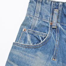 画像をギャラリービューアに読み込む, CELINE セリーヌ ジャンボ ハイウエスト ワイドデニムパンツ レディース ジーンズ 25 インディゴブルー 美品 中古4b010253