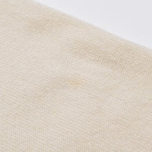 Load image into Gallery viewer, CHANEL シャネル ロゴ カーディガン P61427K46799 ０番台 ホワイト ブルー カシミヤ サイズ 36 美品 中古 4b010311