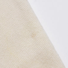 Load image into Gallery viewer, CHANEL シャネル ロゴ カーディガン P61427K46799 ０番台 ホワイト ブルー カシミヤ サイズ 36 美品 中古 4b010311