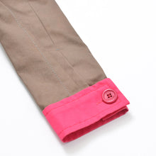 画像をギャラリービューアに読み込む, LOUIS VUITTON ルイヴィトン ジャケット アウター コットン フランス製 ブラウン ピンク サイズ38 美品 中古 4b010330