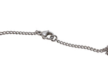 Load image into Gallery viewer, CHANEL シャネル ココマーク ネックレス A26983 重量約7.0g 06V刻印 全長約43.5cm メタル シルバー 美品 中古 4b001034