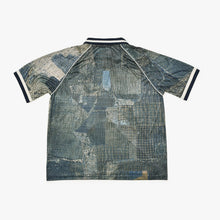 Load image into Gallery viewer, 新品未使用 パリサンジェルマン Poggy × Paris Saint-GermainPSG 半袖シャツ ボロプリント ネイビー サイズL 中古 4b010616