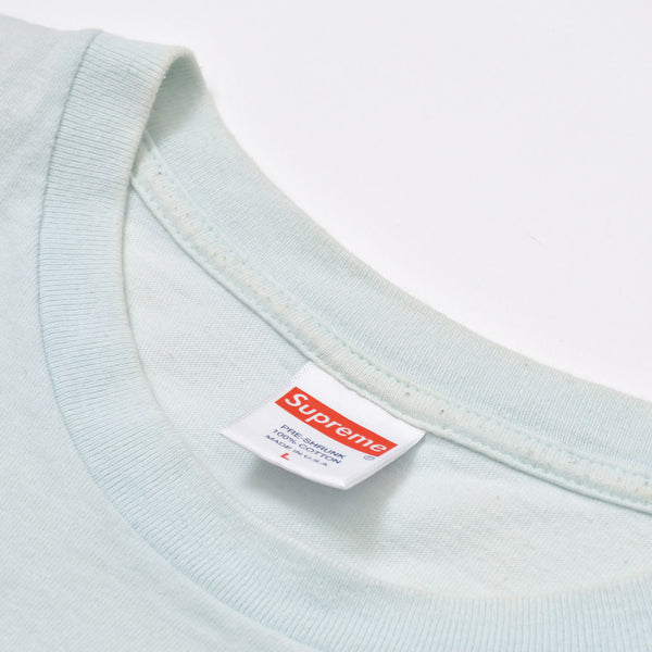 SUPREME シュプリーム tシャツ 17FW Plant Tee プラント 青 ブルー サイズL 良品 中古 4b010632
