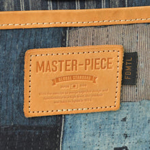 Load image into Gallery viewer, MASTERPIECE×fdmtl マスターピース×ファンダメンタル 総柄デニムパッチワークプリント ショルダーバッグ 美品 中古 4b010652