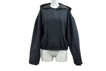 画像をギャラリービューアに読み込む, Christian Dior SPORTS クリスチャンディオール ジャケット バックロゴ 刺繍 ウール ブルゾン グレー ウール 中古 4b001069