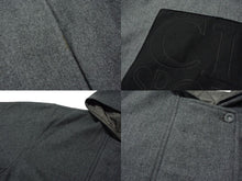 画像をギャラリービューアに読み込む, Christian Dior SPORTS クリスチャンディオール ジャケット バックロゴ 刺繍 ウール ブルゾン グレー ウール 中古 4b001069