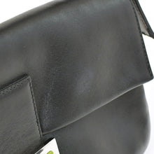 画像をギャラリービューアに読み込む, 極美品 FENDI フェンディ マンマバケット ワンショルダーバッグ 2470 26424 008 レザー ブラック グリーン シルバー金具 中古 4b010886