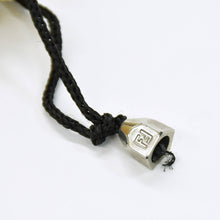 画像をギャラリービューアに読み込む, 極美品 FENDI フェンディ マンマバケット ワンショルダーバッグ 2470 26424 008 レザー ブラック グリーン シルバー金具 中古 4b010886